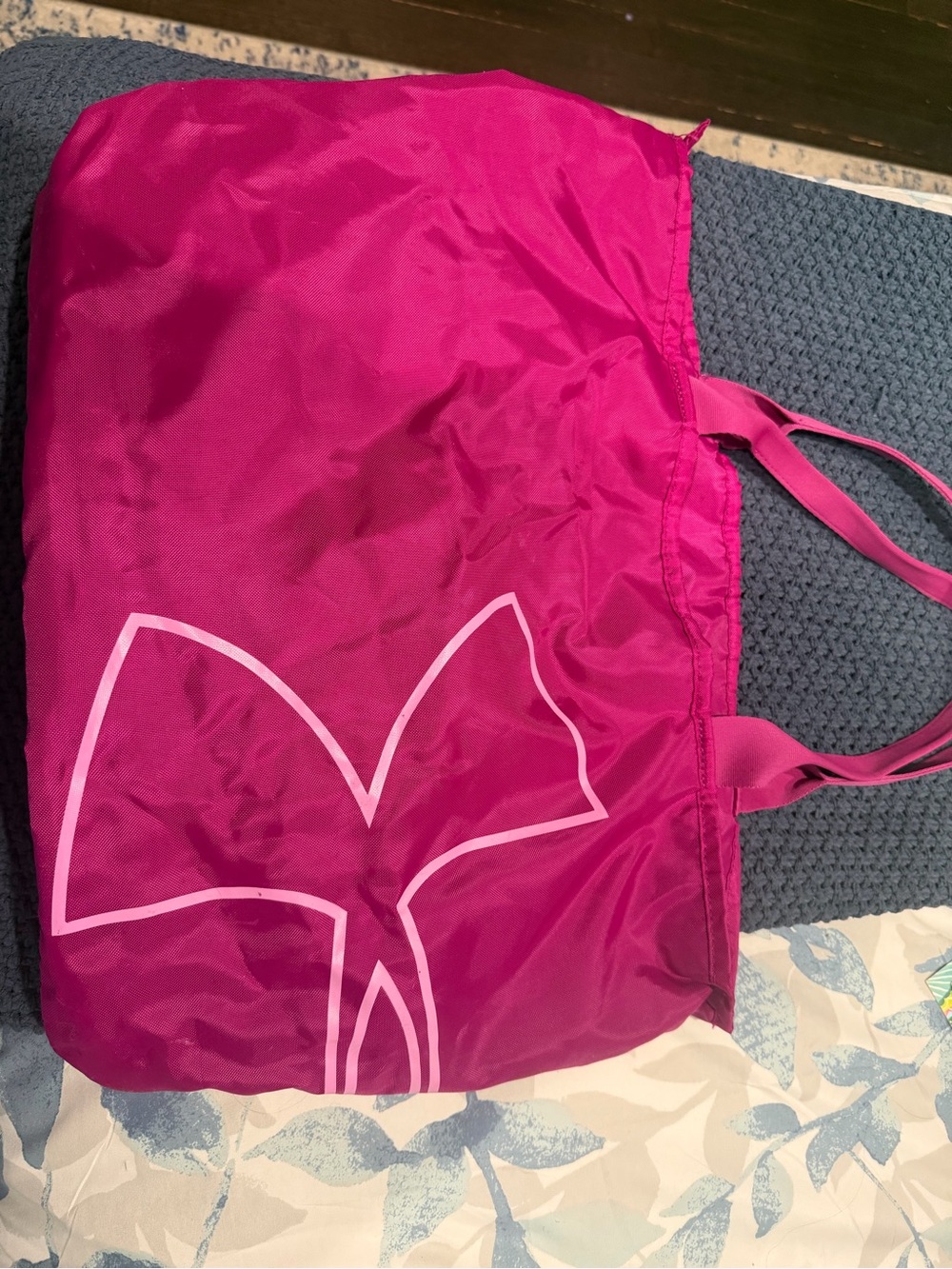 Under Armour Hot Pink Tote Bag